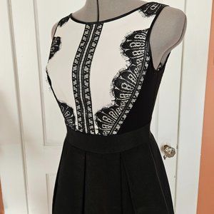 White House Black Market Tuxedo Party Dress 2